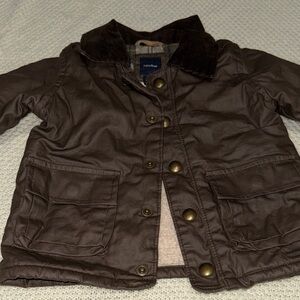 Brown Button-Up Jacket